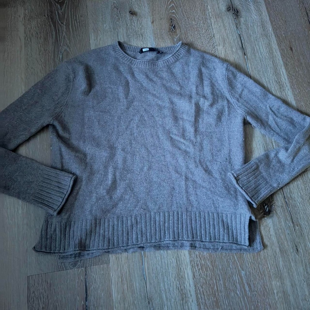 Jenni Kayne Everyday‎ Sweater in Taupe Size XS